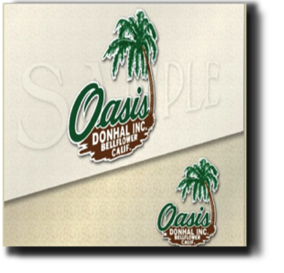 Oasis Travel Trailer Decal